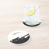 En Grès Dessous de verre de tir de roulement de Nissan (Côté)