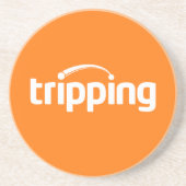 EN GRÈS DESSOUS DE VERRE DE TRIPPING.COM (Devant)