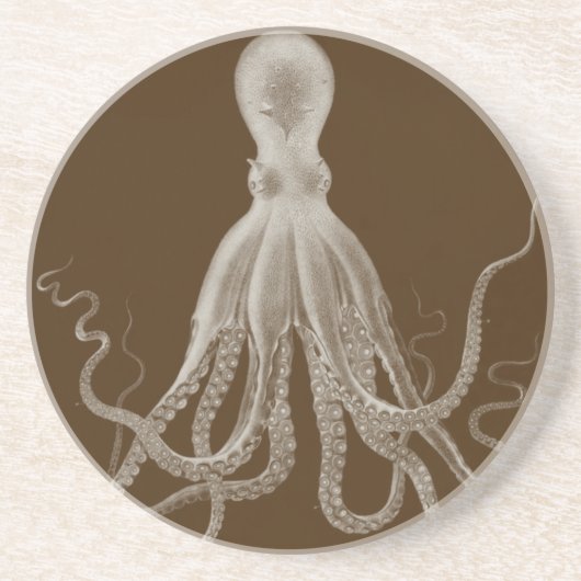 En Grès Dessous de verre de triptyque de tentacules de (Devant)