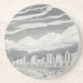 En Grès Dessous de verre de Vancouver Dessous de verre de (Devant)