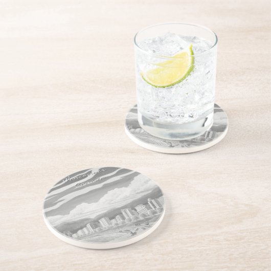 En Grès Dessous de verre de Vancouver Dessous de verre de (Côté)
