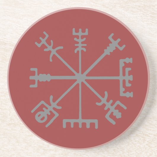 En Grès Dessous de verre de Vegvisir (Devant)