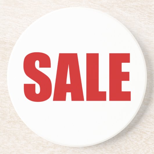 EN GRÈS DESSOUS DE VERRE DE VENTE (Devant)