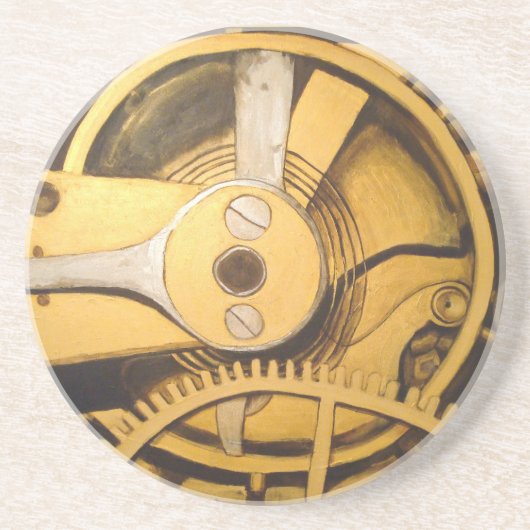 En Grès Dessous de verre de vitesse (Devant)