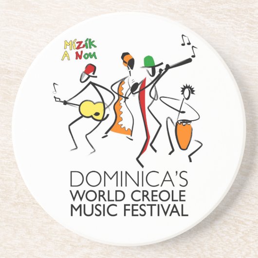 En Grès Dessous de verre de WCMF (Devant)