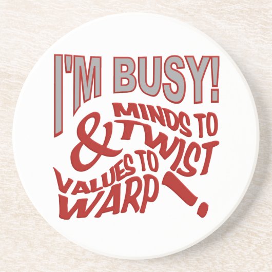 En Grès Dessous de verre des esprits (Devant)