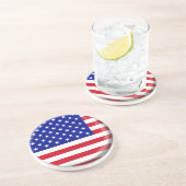 En Grès Dessous de verre des Etats-Unis (Côté)