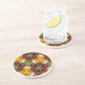 En Grès Dessous de verre des étoiles (Côté)