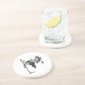 En Grès Dessous de verre des vignes (Côté)