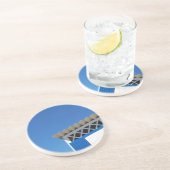 En Grès Dessous de verre d'été (Côté)