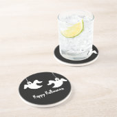 En Grès Dessous de verre d'Halloween Fantômes suspendus, n (Côté)