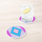 En Grès Dessous de verre diamant (Côté)