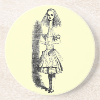 En Grès Dessous de verre d'illustration d'Alice