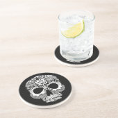 En Grès Dessous de verre d'obscurité de Bella Muerte de La (Côté)