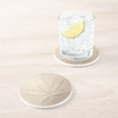 En Grès Dessous de verre Dollar de sable (Côté)