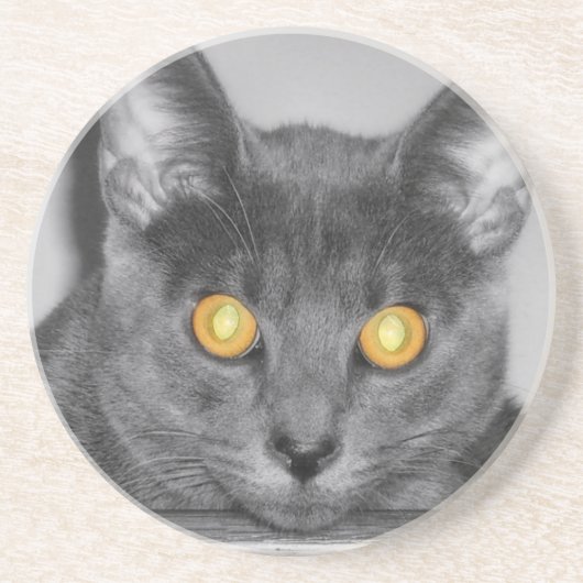 En Grès Dessous de verre d'or Dusky (Devant)