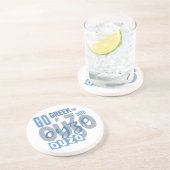 En Grès Dessous de verre d'Ouzo (Côté)