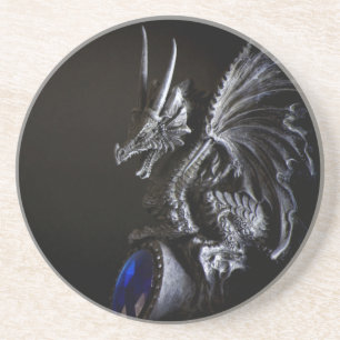 En Grès Dessous de verre Dragon