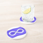 En Grès Dessous de verre du drapeau métis Cadeaux de fiert (Côté)