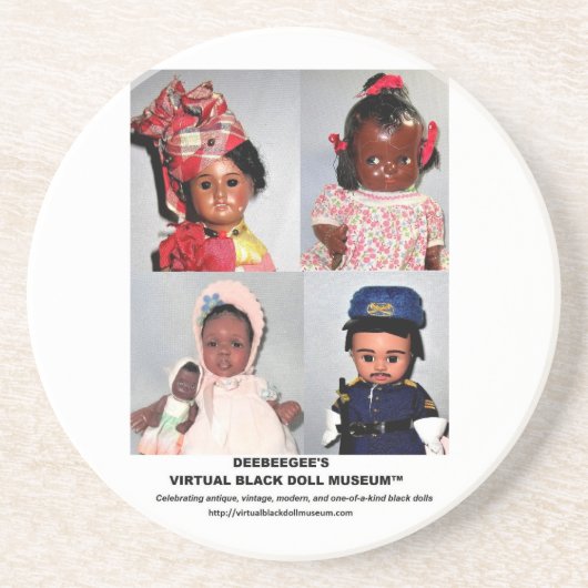 En Grès Dessous de verre du musée rond (Devant)