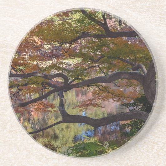 En Grès dessous de verre du parc japonais (Devant)