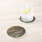 En Grès dessous de verre du parc japonais (Côté)
