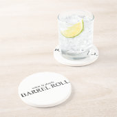 En Grès Dessous de verre du petit pain de baril 7 (Côté)