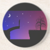 En Grès Dessous de verre du pont cassé (Devant)