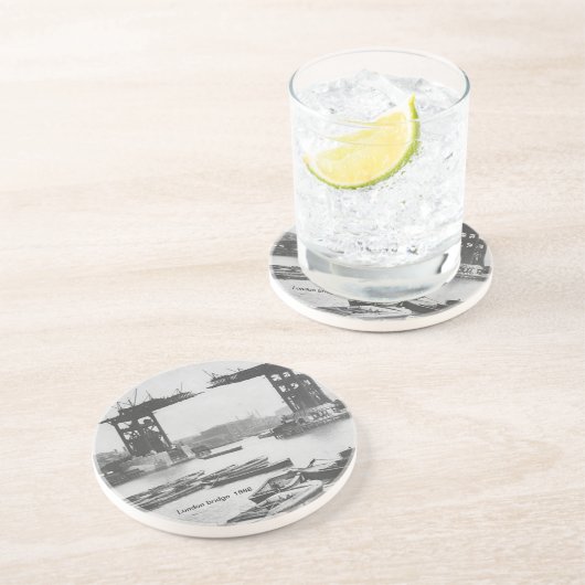 En Grès Dessous de verre du pont de Londres (Côté)