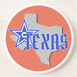 En Grès Dessous de verre du Texas