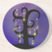 En Grès Dessous de verre du verger des étoiles (Devant)