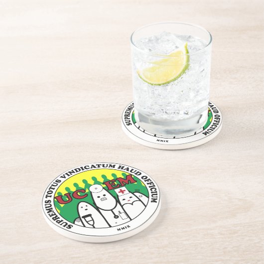 En Grès Dessous de verre d'UCEM (Côté)