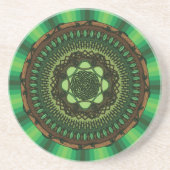 En Grès Dessous de verre Earth Mandala (Devant)