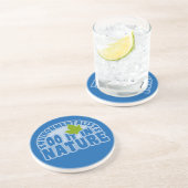 En Grès Dessous de verre écologiste (Côté)