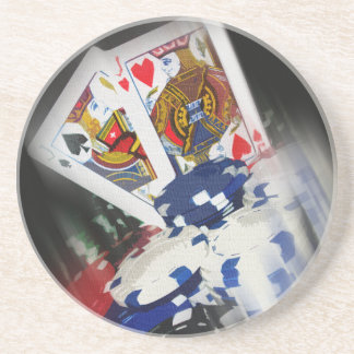 En Grès Dessous de verre enveloppés de crochets