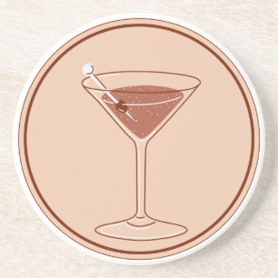 En Grès Dessous de verre Espresso Martini