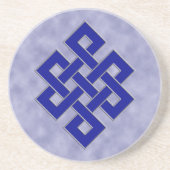 En Grès Dessous de verre éternels de noeud (Devant)