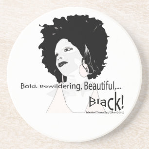 En Grès Dessous de verre ethniques