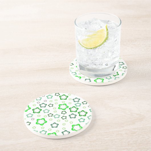 En Grès Dessous de verre étoilé (Côté)