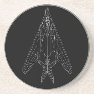 En Grès Dessous de verre F-117