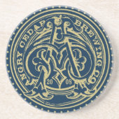 En Grès Dessous de verre fâchés de cèdre (Devant)