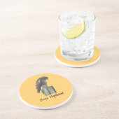 En Grès Dessous de verre - Faucon - Toujours Vigilant (Côté)