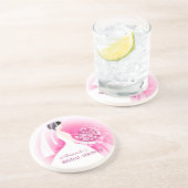 En Grès Dessous de verre Fête des mariées (Côté)