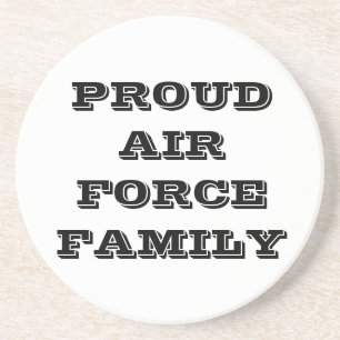 En Grès Dessous de verre Fière famille de la Force aérienn