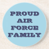 Dessous de verre Fière famille de la Force aérienn