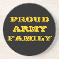 Dessous de verre Fière Famille de l'Armée