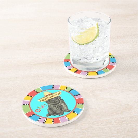 En Grès Dessous de verre Fiesta Terre-Neuve (Côté)