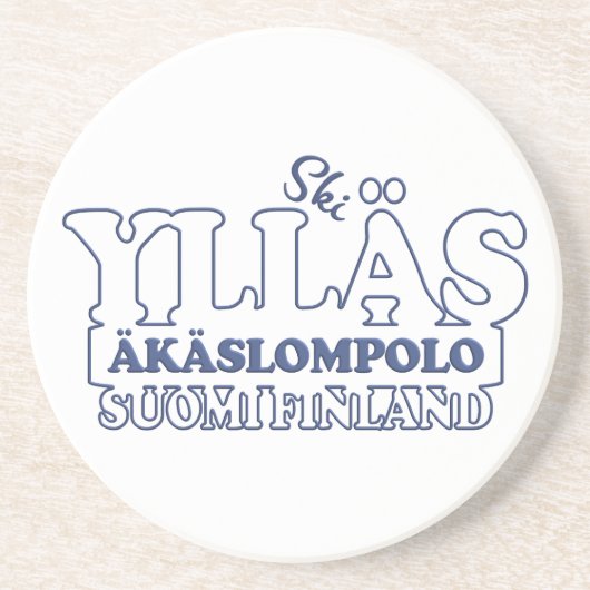 En Grès Dessous de verre FINLANDAIS YLLÄS (Devant)