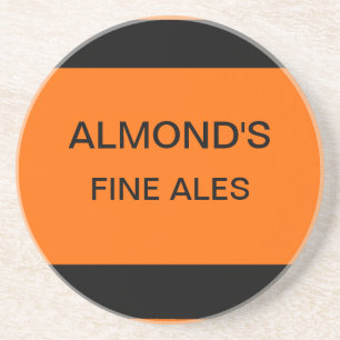 En Grès Dessous de verre fins d'Alès de l'amande