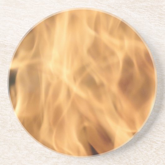 En Grès Dessous de verre Flames (Devant)